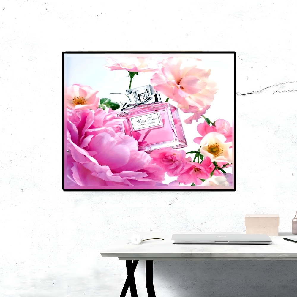 Dior 8.5"×11" Framed Wall Art